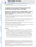 Cover page: Combination of two analytical techniques improves wine classification by Vineyard, Region, and vintage