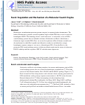 Cover page: RecA: Regulation and Mechanism of a Molecular Search Engine