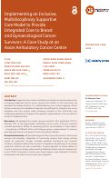 Cover page: Implementing an Inclusive, Multidisciplinary Supportive Care Model to Provide Integrated Care to Breast and Gynaecological Cancer Survivors: A Case Study at an Asian Ambulatory Cancer Centre