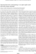 Cover page: Improving land-surface model hydrology: Is an explicit aquifer model better than a deeper soil profile?