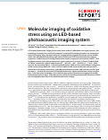 Cover page: Molecular imaging of oxidative stress using an LED-based photoacoustic imaging system