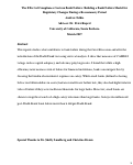 Cover page: The Effect of Compliance Costs on Bank Failure: Building a Bank Failure Model forRegulatory Changes During a Recessionary Period