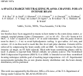 Cover page: A Space-Charge Neutralizing Plasma Channel for an Intense Beam
