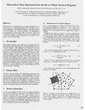 Cover page: Hierarchical Data Representation Based on Planar Voronoi Diagrams