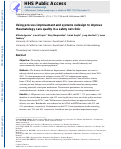 Cover page: Using Process Improvement and Systems Redesign to Improve Rheumatology Care Quality in a Safety Net Clinic