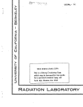 Cover page: SYNTHESIS OF SEVERAL C14-LABELED DL-ALANINES