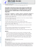 Cover page: Generation of functional single-chain fragment variable from hybridoma and development of chemiluminescence enzyme immunoassay for determination of total malachite green in tilapia fish