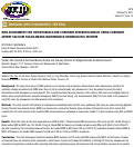 Cover page: RISK ASSESSMENT FOR OSTEOPOROSIS AND CORONARY ATHEROSCLEROSIS USING CORONARY ARTERY CALCIUM SCANS AMONG MAINTENANCE HEMODIALYSIS PATIENTS