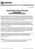 Cover page: Laboratory test of the Argon personal air-conditioning system (APACS)