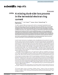 Cover page: A missing dusk-side loss process in the terrestrial electron ring current