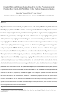 Cover page: Coupled flow and geomechanical analysis for gas production in the Prudhoe Bay Unit L-106 well Unit C gas hydrate deposit in Alaska