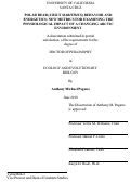 Cover page: Polar bear (Ursus maritimus) behavior and energetics: New metrics for examining the physiological impact of a changing Arctic environment