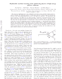 Cover page: Explainable machine learning of the underlying physics of high-energy particle collisions