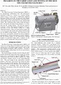 Cover page: Progress on the Fabrication and Testing of the MICE Spectrometer Solenoids