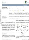 Cover page: Hydride oxidation from a titanium–aluminum bimetallic complex: insertion, thermal and electrochemical reactivity