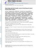 Cover page: Meat intake and risk of gastric cancer in the Stomach cancer Pooling (StoP) project