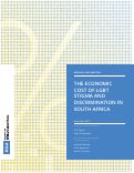 Cover page: The Economic Cost of LGBT Stigma and Discrimination in South Africa