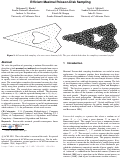 Cover page: Efficient Maximal Poisson-Disk Sampling