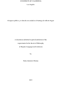 Cover page: El espacio p�blico y el derecho a la ciudad en el Santiago de Alberto Fuguet