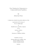 Cover page: Price Variation for Colonoscopy in a Commercially Insured Population