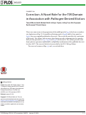 Cover page: Correction: A Novel Role for the TIR Domain in Association with Pathogen-Derived Elicitors