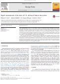 Cover page: Expert assessments of the state of U.S. advanced fission innovation