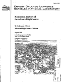 Cover page: Momentum Aperture of the Advanced Light Source