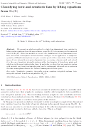 Cover page: Classifying Toric and Semitoric Fans by Lifting Equations from SL<sub>2</sub>(Z)