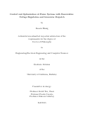 Cover page: Control and Optimization of Power Systems with Renewables: Voltage Regulation and Generator Dispatch