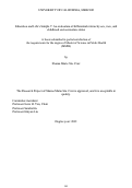 Cover page: Education and Life’s Simple 7: An evaluation of differential returns by sex, race, and childhood socioeconomic status