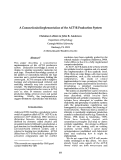 Cover page: A Connectinonist Implementation of the ACT-R Productino System