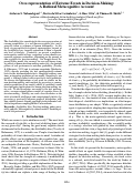 Cover page: Over-representation of Extreme Events in Decision-Making: A Rational Metacognitive Account