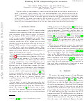 Cover page: Limiting SUSY compressed spectra scenarios