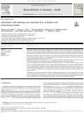 Cover page: Individuals with substance use disorders have a distinct oral microbiome pattern