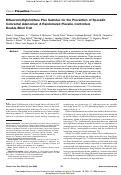 Cover page: Difluoromethylornithine plus sulindac for the prevention of sporadic colorectal adenomas: a randomized placebo-controlled, double-blind trial.