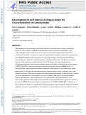 Cover page: Development of an Extensive Linkage Library for Characterization of Carbohydrates