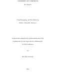 Cover page: Crisis Bargaining and War Initiation Before a Domestic Audience