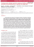 Cover page: Cirmtuzumab inhibits ibrutinib-resistant, Wnt5a-induced Rac1 activation and proliferation in mantle cell lymphoma