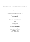 Cover page: Microwave-Assisted Ignition for Improved Internal Combustion Engine Efficiency