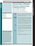 Cover page: Characterization of Metabolic Differences between Benign and Malignant Tumors: High-Spectral-Resolution Diffuse Optical Spectroscopy