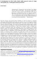 Cover page: L’afrofuturismo tra Stati Uniti e Italia: dalla memoria storica ai viaggi intergalattici per re-immaginare futuri postumani