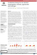 Cover page: Combination therapy for non-alcoholic steatohepatitis: rationale, opportunities and challenges