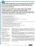 Cover page: The RUSH2A Study: Best-Corrected Visual Acuity, Full-Field Electroretinography Amplitudes, and Full-Field Stimulus Thresholds at Baseline