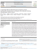 Cover page: A longitudinal MRI and TSPO PET-based investigation of brain region-specific neuroprotection by diazepam versus midazolam following organophosphate-induced seizures