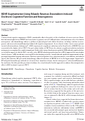 Cover page: BDNF Augmentation Using Riluzole Reverses Doxorubicin-Induced Decline in Cognitive Function and Neurogenesis