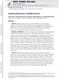 Cover page: Exploring Mechanisms of Biofilm Removal