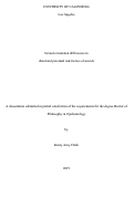 Cover page: Sexual orientation differences in distal and proximal risk factors of suicide