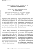 Cover page: Paraneoplastic Syndrome