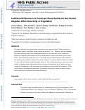 Cover page: Individual differences in perceived sleep quality do not predict negative affect reactivity or regulation.