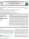 Cover page: Characterization of α-cypermethrin exposure in Egyptian agricultural workers